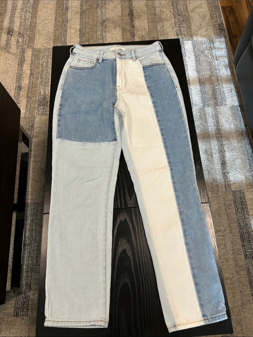 PacSun Women's Eco Hopper Patchwork Mom Jeans - Picture 5 of 6